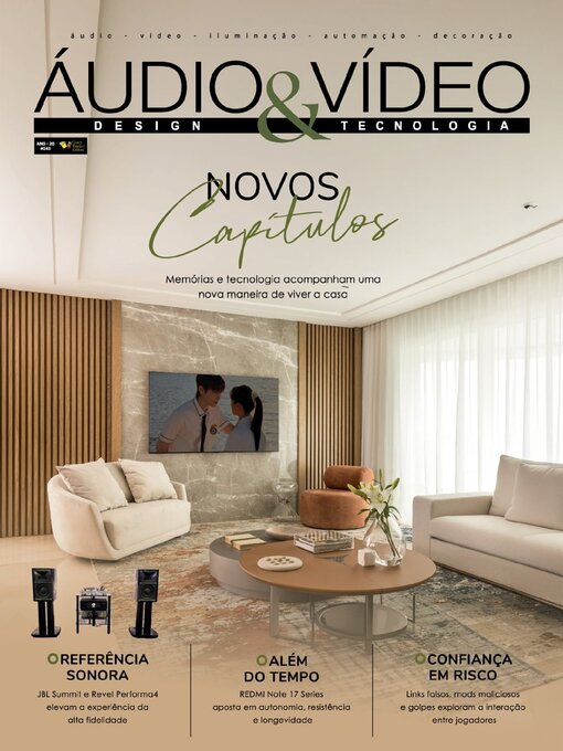 Cover image for Áudio & Vídeo – Design e Tecnologia